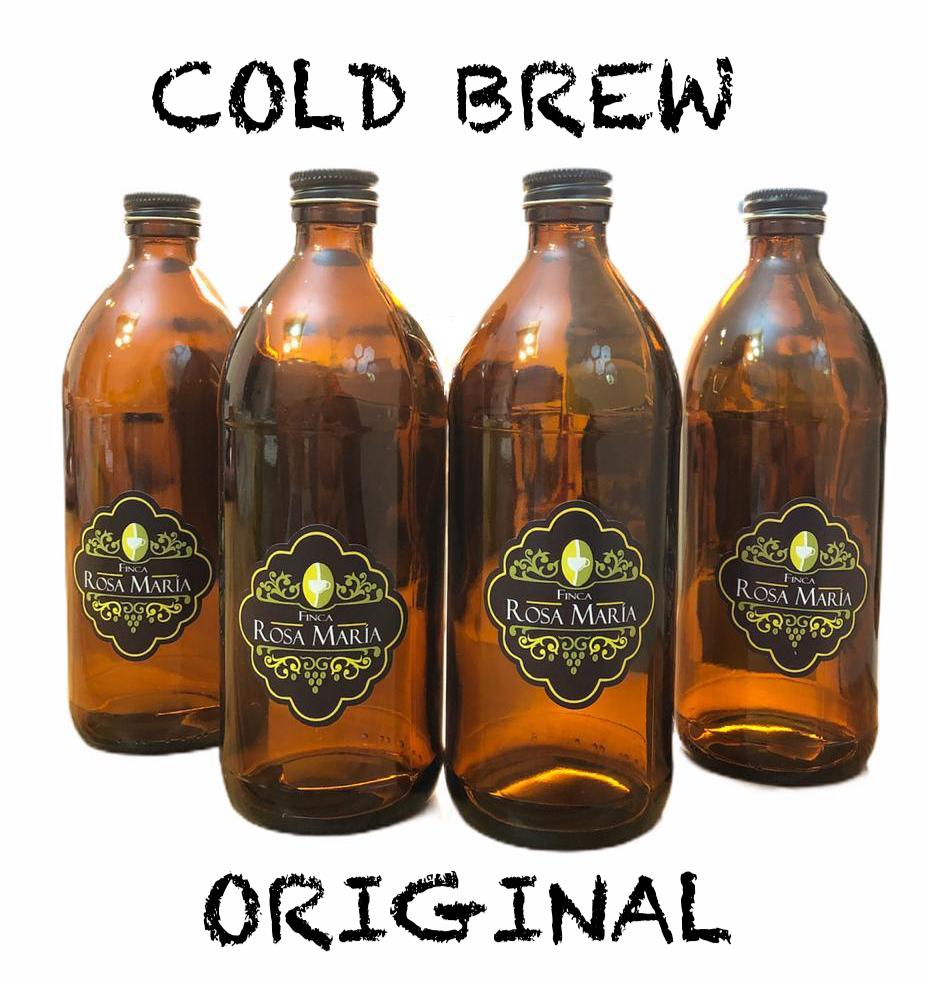 Cold Brew ORIGINAL Finca Rosa Maria (4 PZAS de 560 ml)
